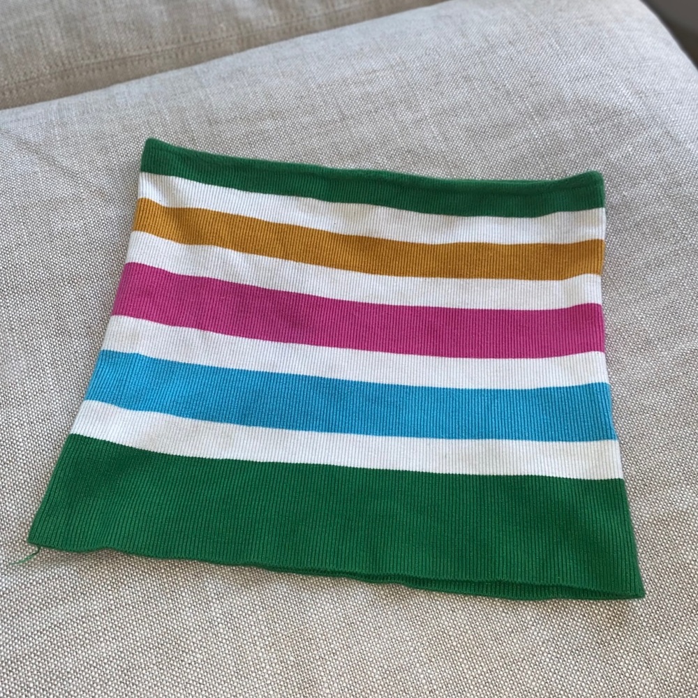 Multicolored Forever 21 Tube Top